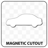 Car Shaped Blank Magnet
