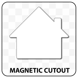 House Shaped Blank Magnet