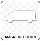 Van Shaped Blank Magnet