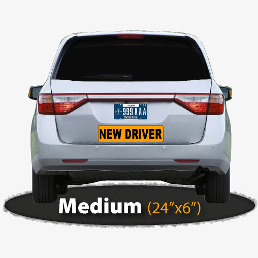 New Driver Vinyl Sticker for teen driving