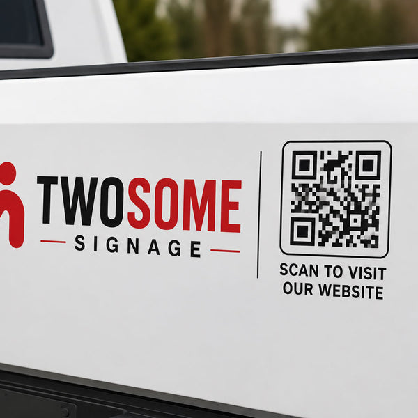 QR CODE Magnetic Signs
