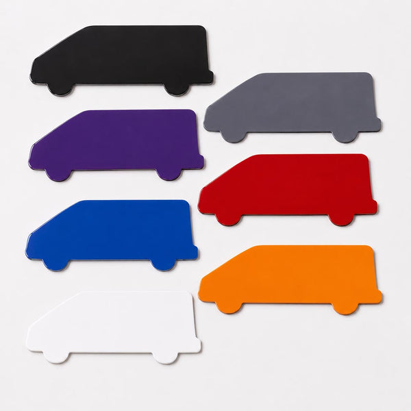 Van Shaped Blank Magnet