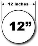 Round Blank Circle Magnet (polka dot) in Many Sizes - Wholesale Magnetic Signs