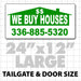 We Buy Houses Magnetic Sign 24" x 12" - Wholesale Magnetic Signs