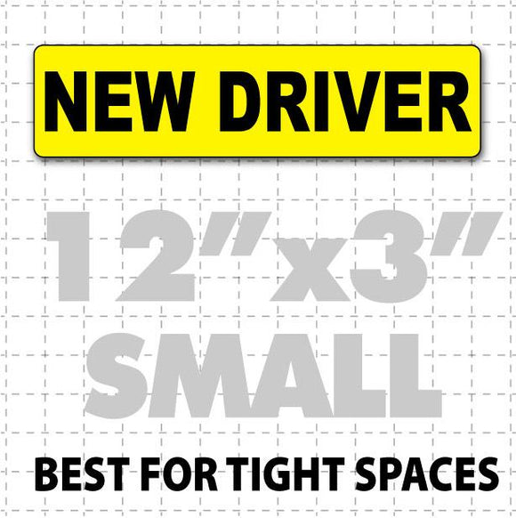 New Driver Magnetic Car Sign 12