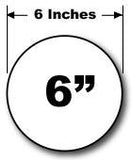 Round Blank Circle Magnet (polka dot) in Many Sizes - Wholesale Magnetic Signs