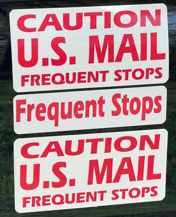 Rural Carrier Magnetic Signs Medium 3 Pack Combo