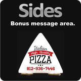 Pizza Delivery Rooftop Car Sign | We Deliver Pizza Car Topper | Magnetic - Wholesale Magnetic Signs